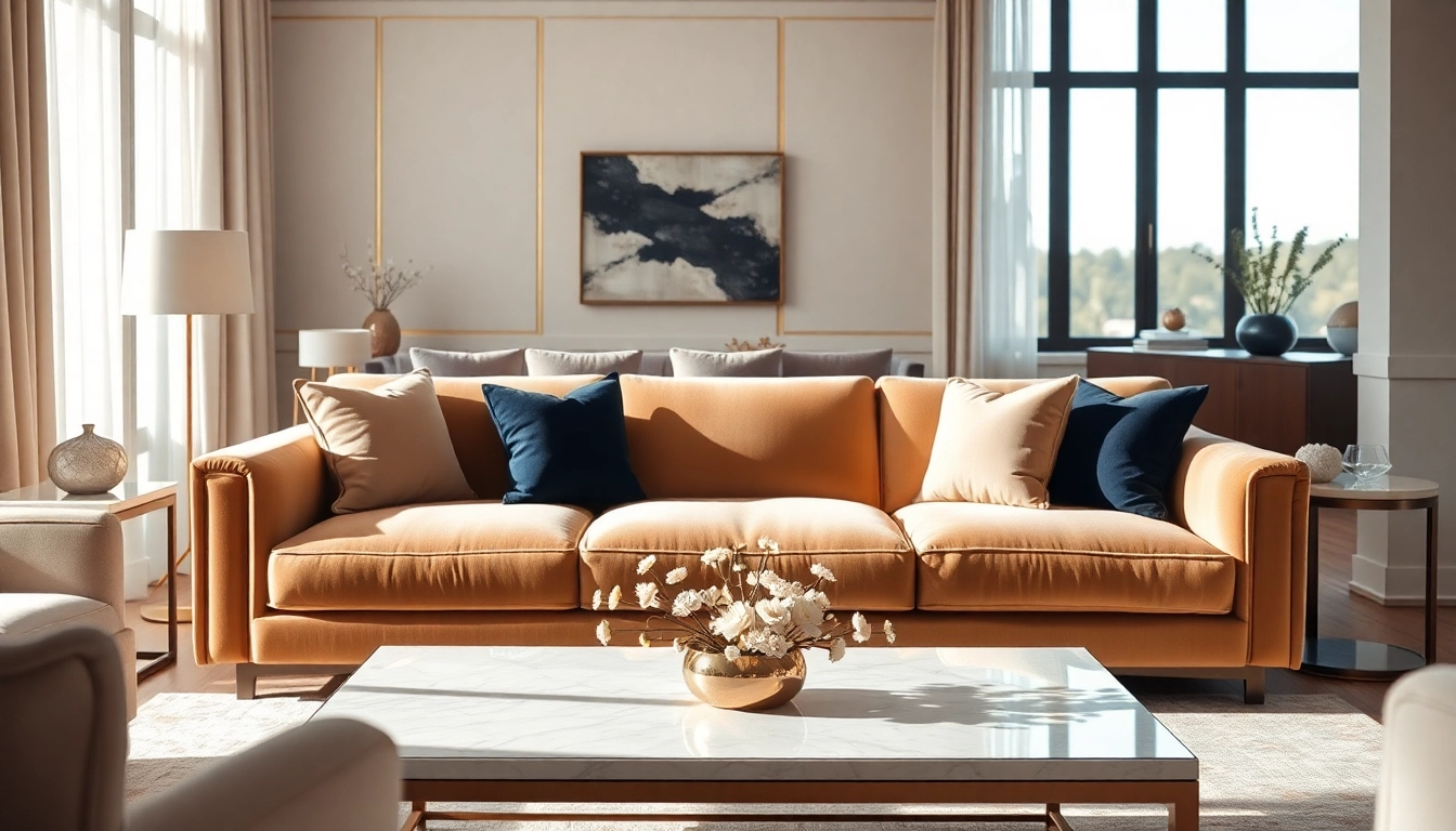 Disfruta de un ambiente lujoso en luxury12 con un sofá elegante y decoración sofisticada.
